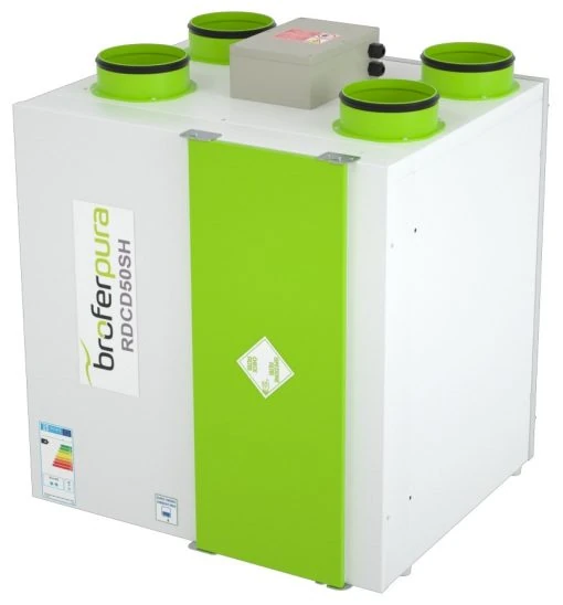 Brofer RDCD70SHE Rekuperatorius Entalpinis 570m3