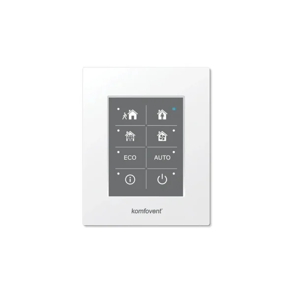 Komfovent rekuperatoriaus pultelis C6.2. Pagrindinė nuotrauka.