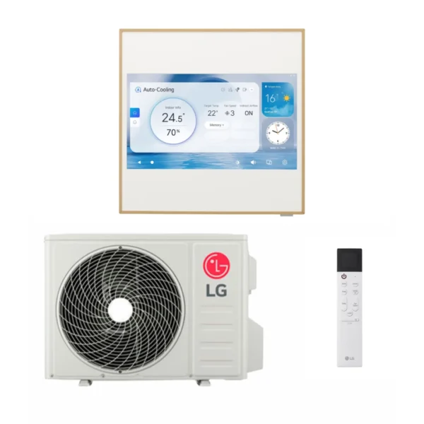 Lg oro kondicionierius artcool gallery premium su lcd ekranu a12ga2 3. 5 4. 0kw 1 1