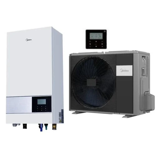 Midea M-THERMAL ARCTIC Šilumos siurblys MHA-V4W/D2N8-B2 HB-A60/CDS90GN8-B2 4.25kW Vandens talpa nėra