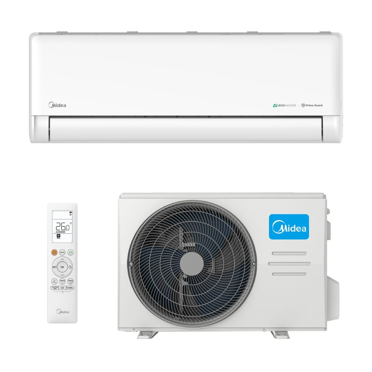 Midea oro kondicionierius ez-24rd6-i, 7. 0/7. 3kw. Galingas ir Midea oro kondicionierius ez-24rd6-i, 7. 0/7. 3kw. Galingas ir efektyvus namų vėsinimui.