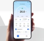 Midea Oro Kondicionierius EZB-12RD6-I 3.5/3.8kW – vaizdas iš šono.