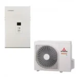 Mitsubishi Šilumos siurblys HMS100-W FDCW71VNX-W 9.5kW Vandens talpa nėra
