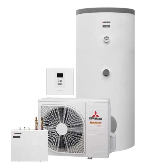 Mitsubishi Flexible Šilumos siurblys HSB140 FDCW140VNX-A 17.2kW Vandens talpa 476