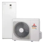 Mitsubishi All-in-one Šilumos siurblys HMA100-W FDCW100VNX-A 10kW Vandens talpa 180