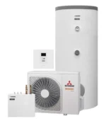 Mitsubishi Flexible Šilumos siurblys HSB100-W FDCW71VNX-W 9.5kW Vandens talpa 279