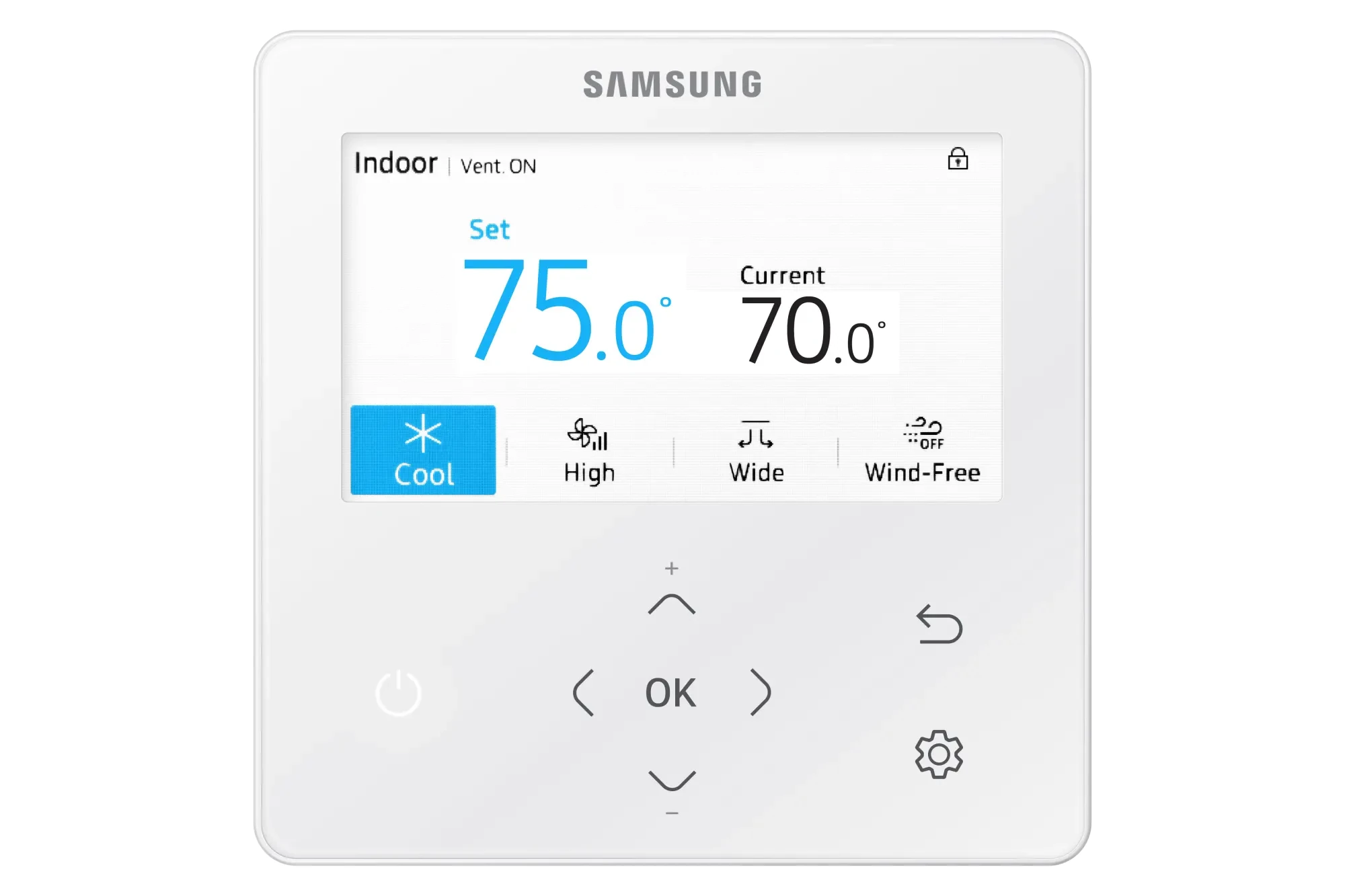 Samsung valdiklis su spalvotu ekranu mwr-wh00jn Samsung valdiklis su spalvotu ekranu mwr-wh00jn