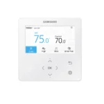 Samsung MWR-WG01JN valdiklis su spalvotu ekranu.