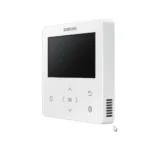 Samsung MWR-WG01JN valdiklis su spalvotu ekranu: detali priekinio vaizdo nuotrauka.