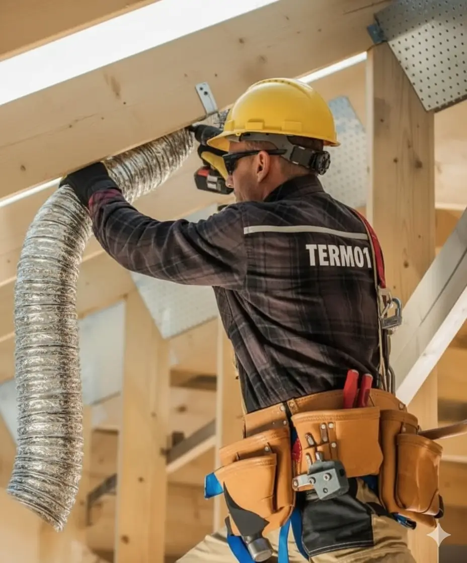 Ventiliacijos montavimas